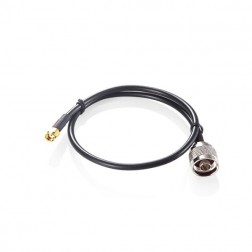 N-Type Male to RP-SMA Femal coax cable. 30cm